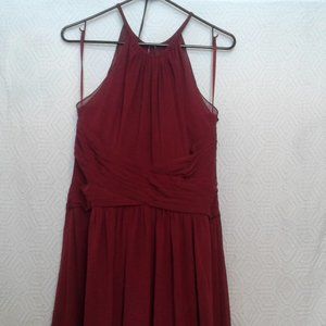 Fiesta Fashion maroon maxi